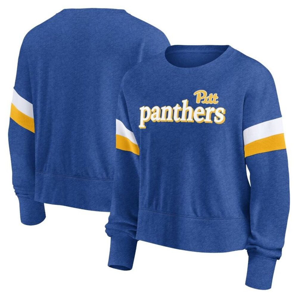 Colorado Buffaloes - NCAA Licensed Pitt Panthers Women's Crew Neck Flee Blue